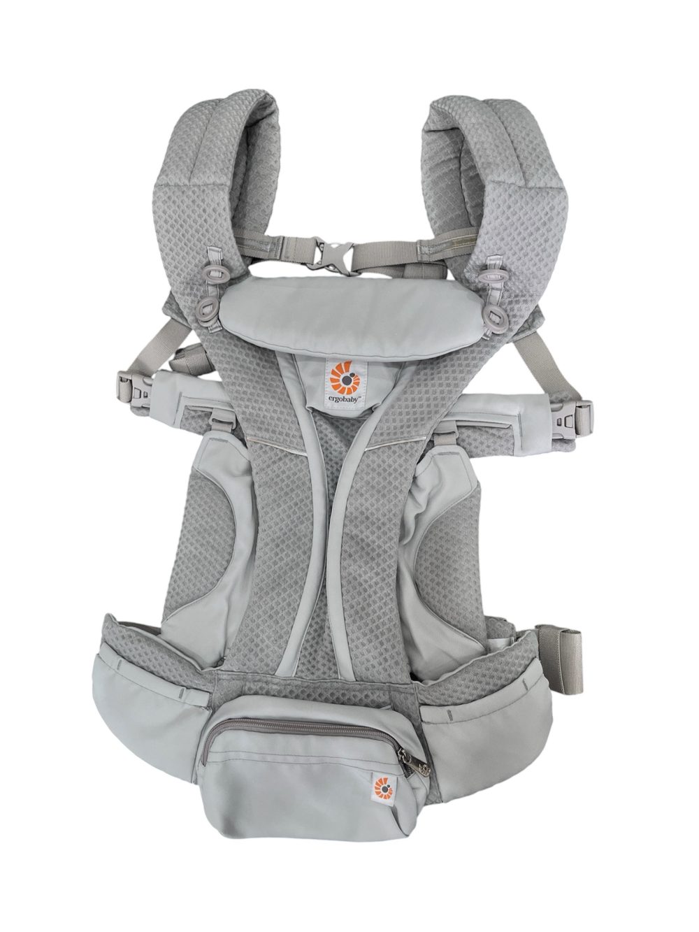 21d353d63f184394869ab66037c53a79 Địu Ergobaby Omni Breeze, Pearl Grey ( Size: 3.2->20kg ~ 0->48m) - Ảnh 1