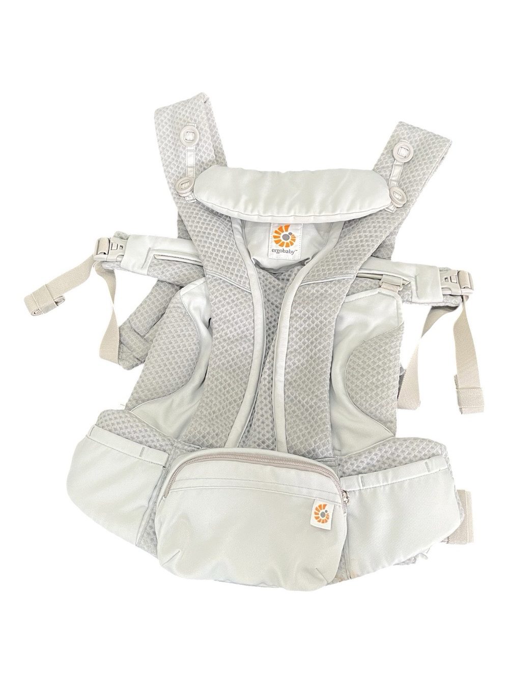 Địu Ergobaby Omni Breeze, Pearl Grey ( Size: 3.2->20kg ~ 0->48m)