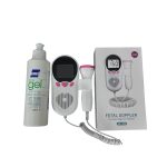 Máy đo tim thai FETAL DOPPLER màu hồng ( full box) kèm gel