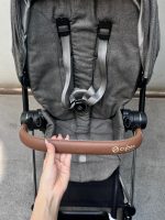 Xe đẩy Cybex mios 3 màu xám khung bạc ( size: 0->4y, tối đa 22kg) kèm adapter và áo mưa cybex - Ảnh 17
