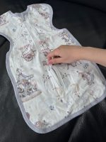 Nhộng kén ngủ Bubble Tree họa tiết gánh xiếc tặng kèm gối đầu No Brand (size 0→3m) - Ảnh 3