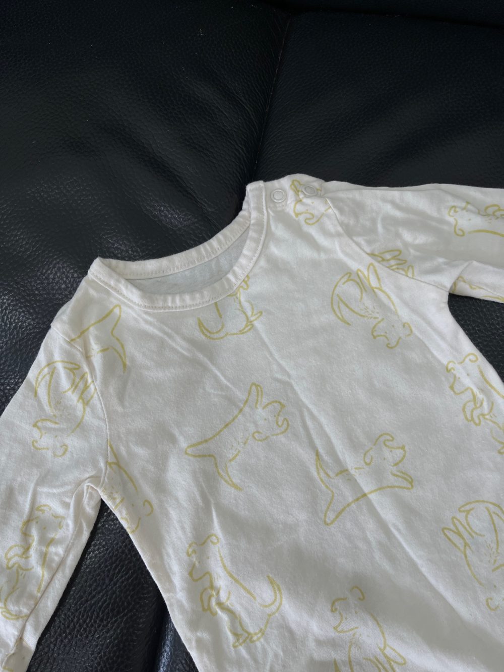 Set 2 bộ body Carter's, Nous màu vàng, màu xanh (size: 3-6m) - Ảnh 10