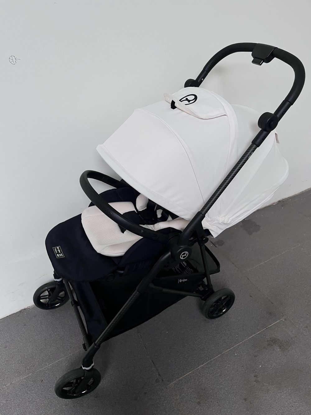 Xe đẩy Cybex Melio Carbon 3 màu kem (size: sơ sinh-> 15kg) - Ảnh 9