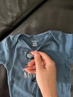 Set 3 bodysuit Gerber màu xanh họa tiết khủng long (size 3→6m) - Ảnh 8