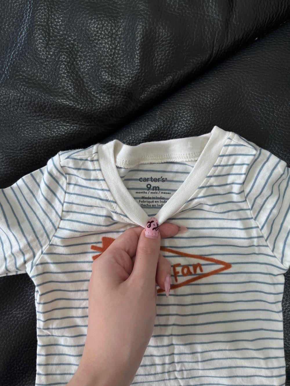 Bodysuit dài tay Carter’s kèm bodysuit ngắn tay Mothercare (size 6→9m) - Ảnh 13