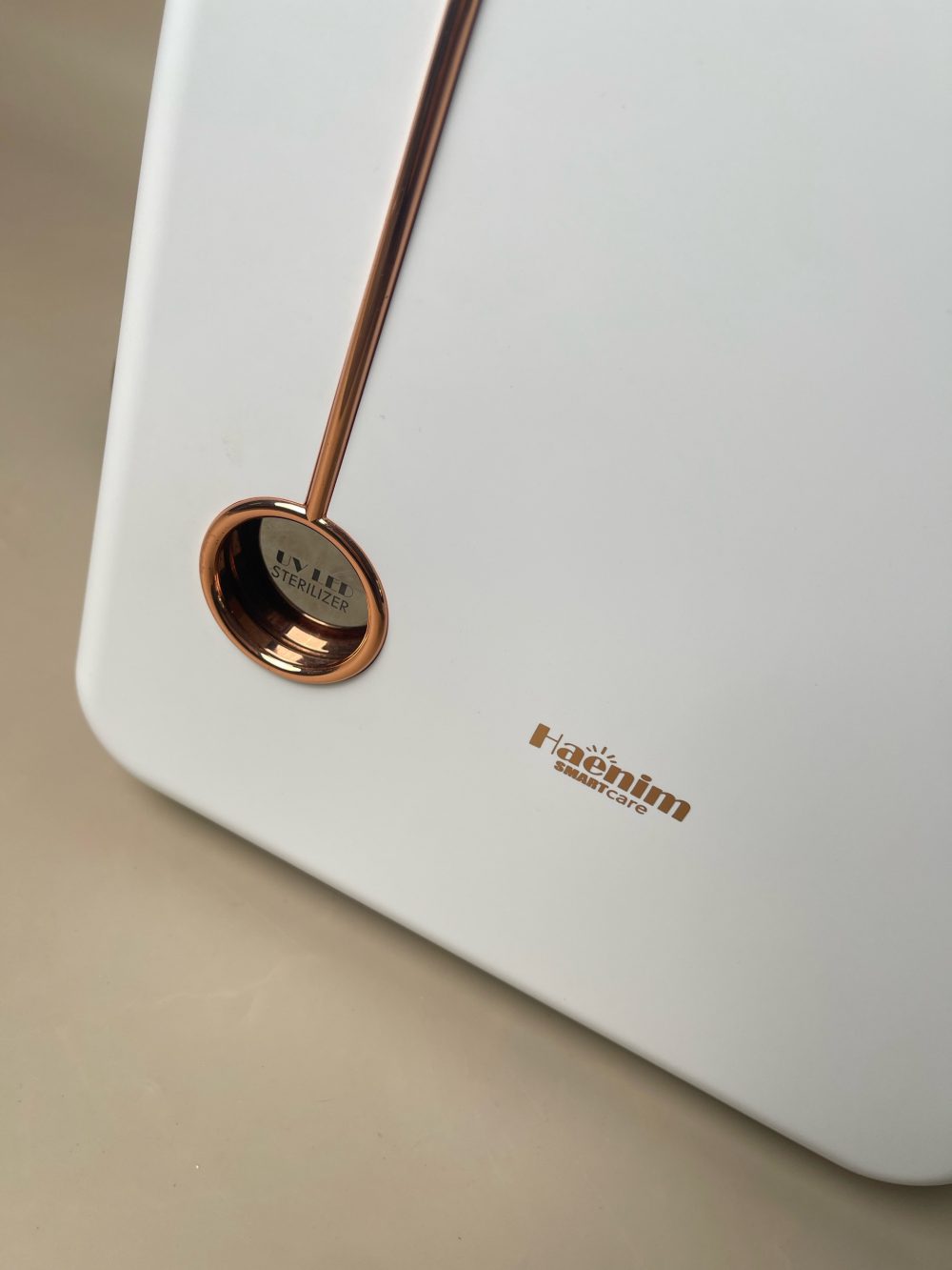 Máy tiệt trùng UV Haenim 4G Premium màu trắng gold (full box) - Ảnh 9
