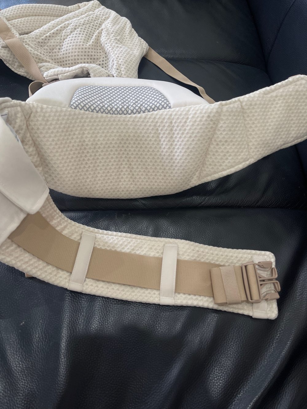 Địu Ergo baby Alta Hip Seat, Natural Beige ( size: 5,5-> 20kg ~ 4–> 48m) - Ảnh 23