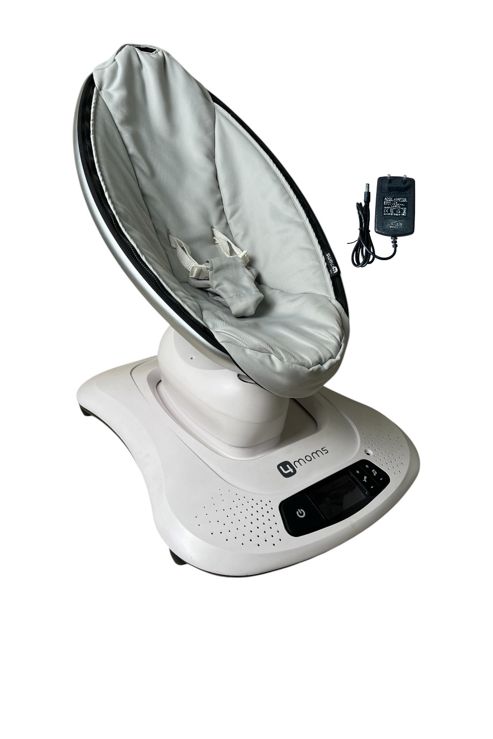 27990a84ee704d7b89b41d7926cea0d7 Nôi rung 4moms MamaRoo màu trắng xám (Size: 0->36m, tối đa 11,6kg) - Ảnh 1