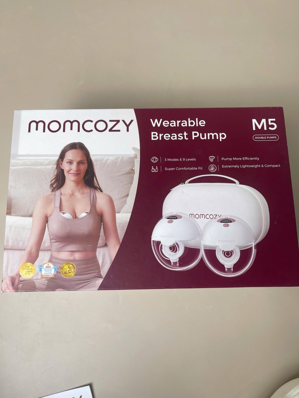 Máy hút sữa không dây Momcozy M5 (full box) - Ảnh 8