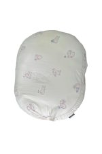 Gối chống trào ngược cho bé Dono & Dono hoạ tiết thỏ hồng 80x65cm ( size:0m+)