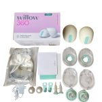 Máy hút sữa Willow 360 - kèm phụ kiện phễu reusable milk container 24mm (full box) - Bill mua nc ngoài