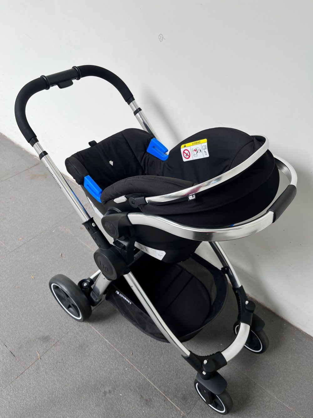 Xe đẩy Mothercare Journey màu đen (0→15kg) - Ảnh 33