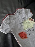 Set 4 bộ bodysuit Gerber chủ đề khủng long (size 6→9m) - Ảnh 8