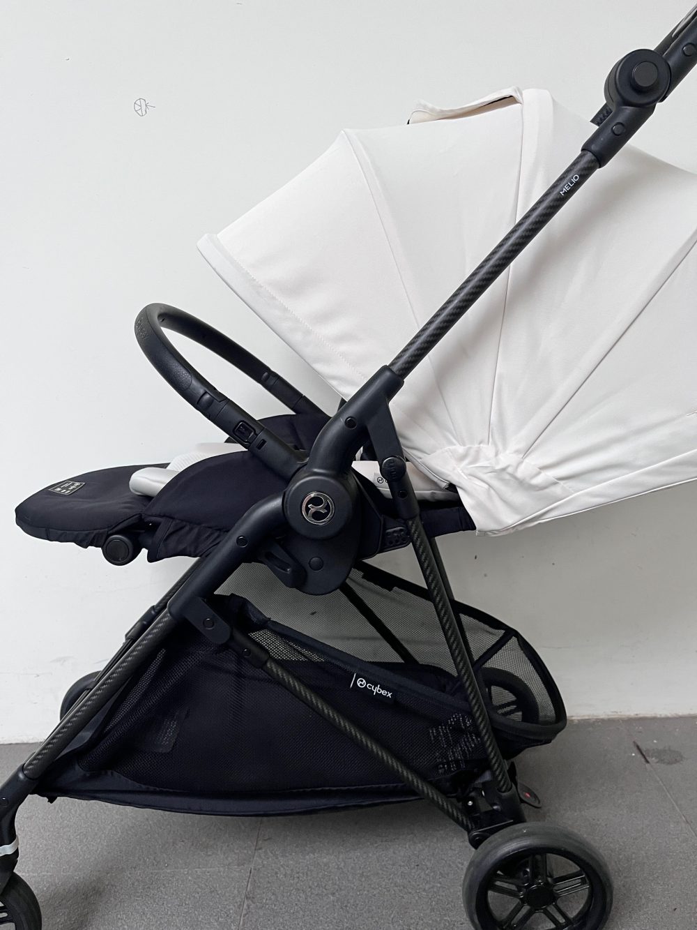 Xe đẩy Cybex Melio Carbon 3 màu kem (size: sơ sinh-> 15kg) - Ảnh 3
