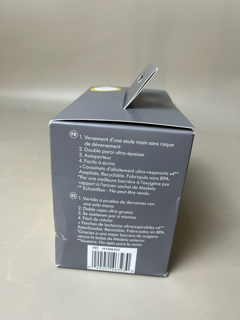 Túi trữ sữa Medela Easy Pour 210ml (100 túi) - Ảnh 3