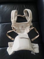 Địu Ergo baby Alta Hip Seat, Natural Beige ( size: 5,5-> 20kg ~ 4–> 48m) - Ảnh 7