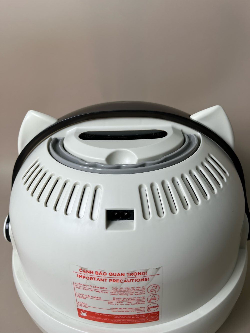 Máy úp bình sữa, tiệt trùng UVC, sấy khô và bảo quản Fatz Tidy 1 ( no box) - Ảnh 6
