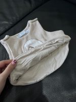 Set 2 áo gile màu be Nous và Nubes tặng kèm bộ dài tay No brand màu trắng (size 3→6m) - Ảnh 5