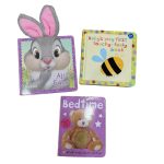 Set 3 cuốn sách Bedtime, All Ears và Baby's Very First Touchy-Feely Book