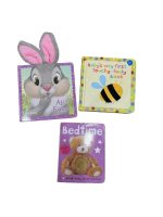 Set 3 cuốn sách Bedtime, All Ears và Baby's Very First Touchy-Feely Book