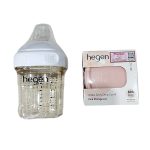 Bình sữa Hegen 150ml kèm nắp màu hồng
