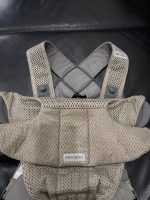 Địu BabyBjorn Baby Carrier Mini Ariy mesh màu grey beige (size: 0m->1y~ 3kg2->11kg) full box (Bill VNQ) - Ảnh 5