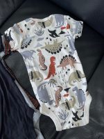 Set 4 bộ bodysuit Gerber chủ đề khủng long (size 6→9m) - Ảnh 15