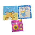 Set 2 cuốn sách That’s not my hamster và Baby’s very first touchy- feely bedtime book tặng kèm sách Vegetables and flowers