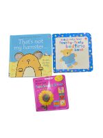 Set 2 cuốn sách That’s not my hamster và Baby’s very first touchy- feely bedtime book tặng kèm sách Vegetables and flowers