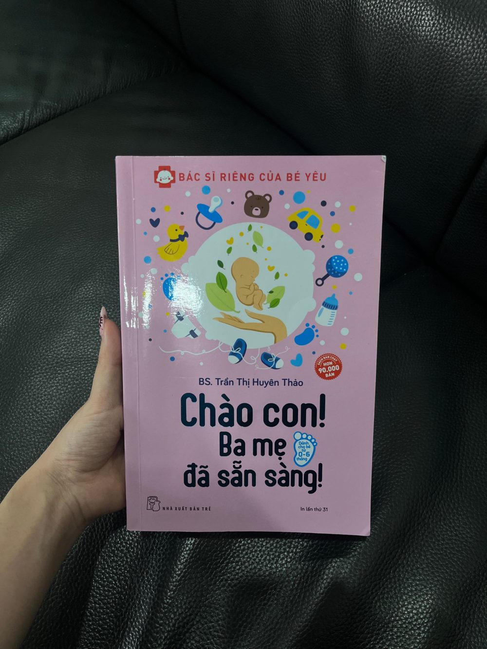 Set 2 cuốn sách Tận hưởng hành trình nuôi con sữa mẹ và Chào con ba mẹ đã sẵn sàng - Ảnh 7