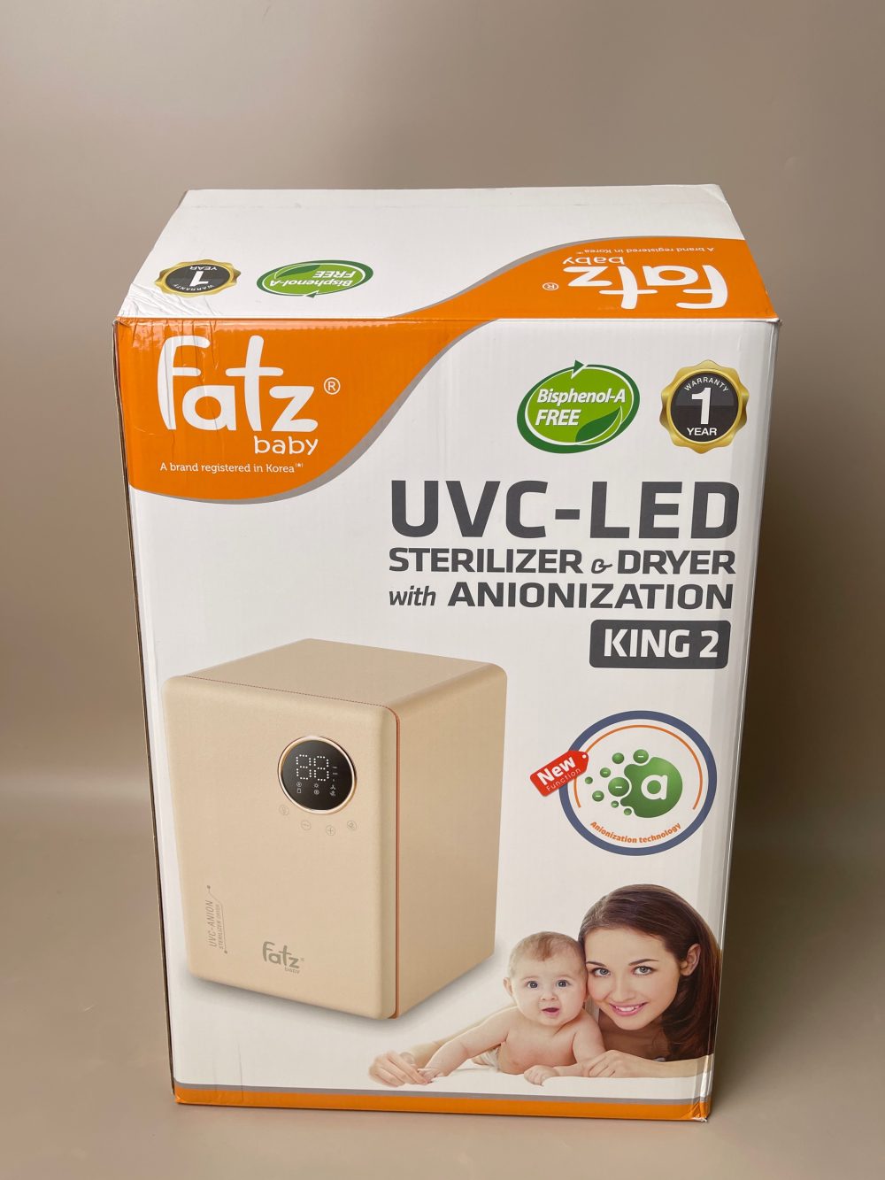 Máy tiệt trùng sấy khô UVC King 2 Fatz Baby (Full box) - Ảnh 17