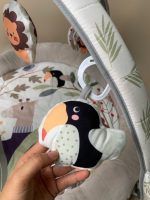 Thảm vải nằm chơi Telun Baby (ConCung) có nhạc, đèn, bảng điểu khiển màu xám (fullbox) - Ảnh 4