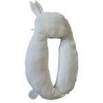 Gối thỏ Raras vải all season màu trắng ( size: 0→2y)