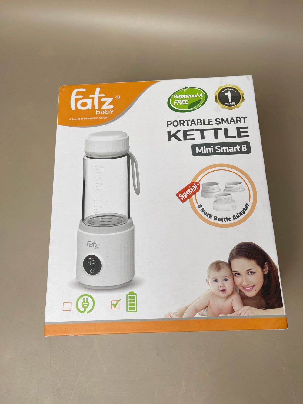 Bình hâm nước pha sữa di động Fatz Mini Smart 8 (full box) - Ảnh 17