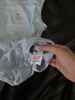 Set 2 bộ bodysuit Mothercare màu xanh kèm bodysuit Carter’s màu xanh (size 6 →9m) - Ảnh 2