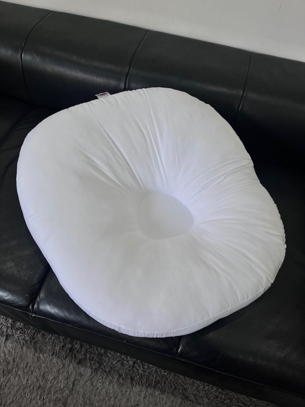 Gối chống trào ngược Emong màu be 80x65cm (size:0m+) cón túi đựng - Ảnh 2