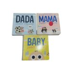 Set 3 cuốn sách Dada, Mama, Baby