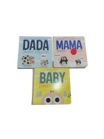 Set 3 cuốn sách Dada, Mama, Baby