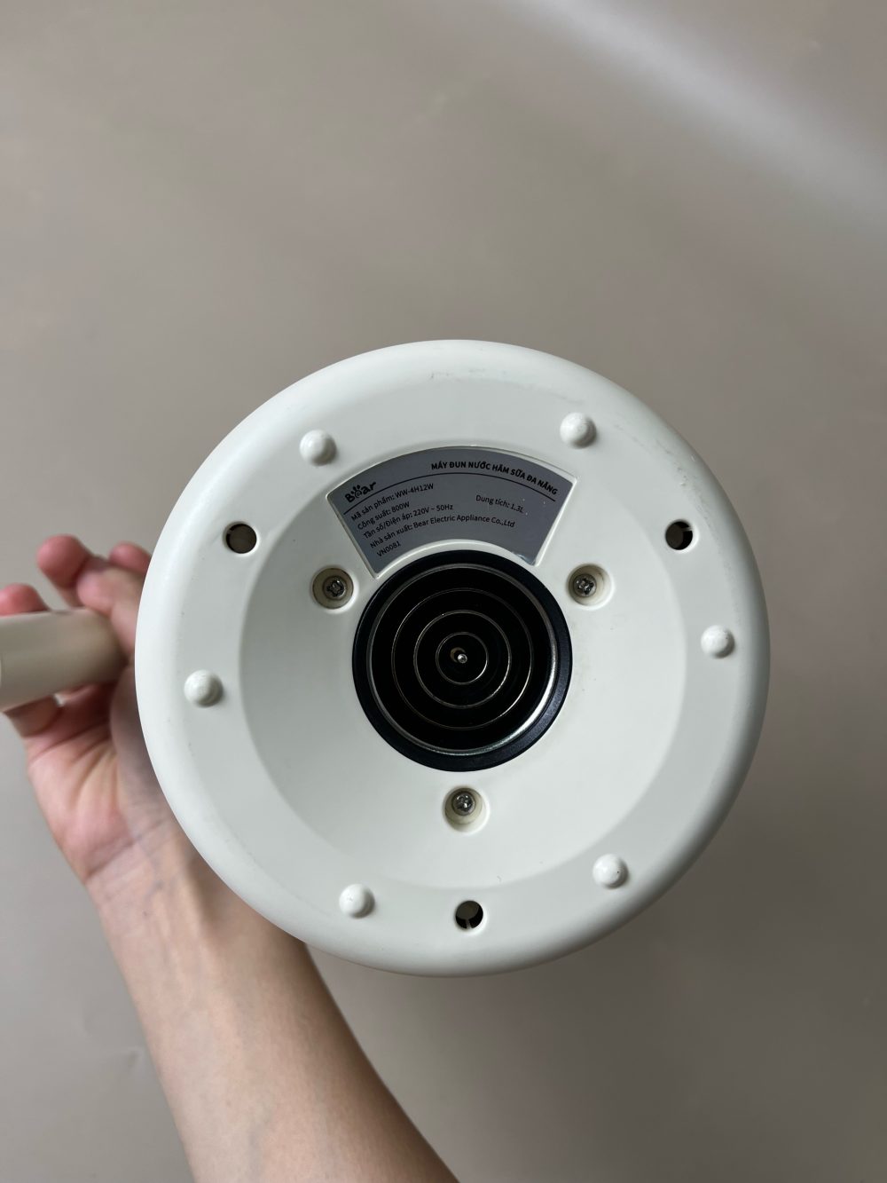 Máy đun nước hâm sữa Bear WW-4H12W ( no box) - Ảnh 2
