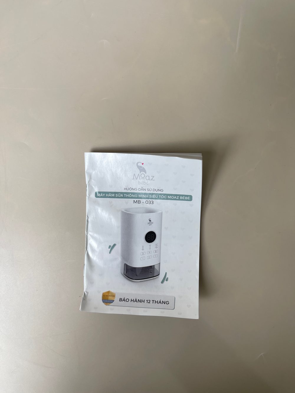 Máy hâm sữa Moaz BéBé MB – 033 ( full box) - Ảnh 13