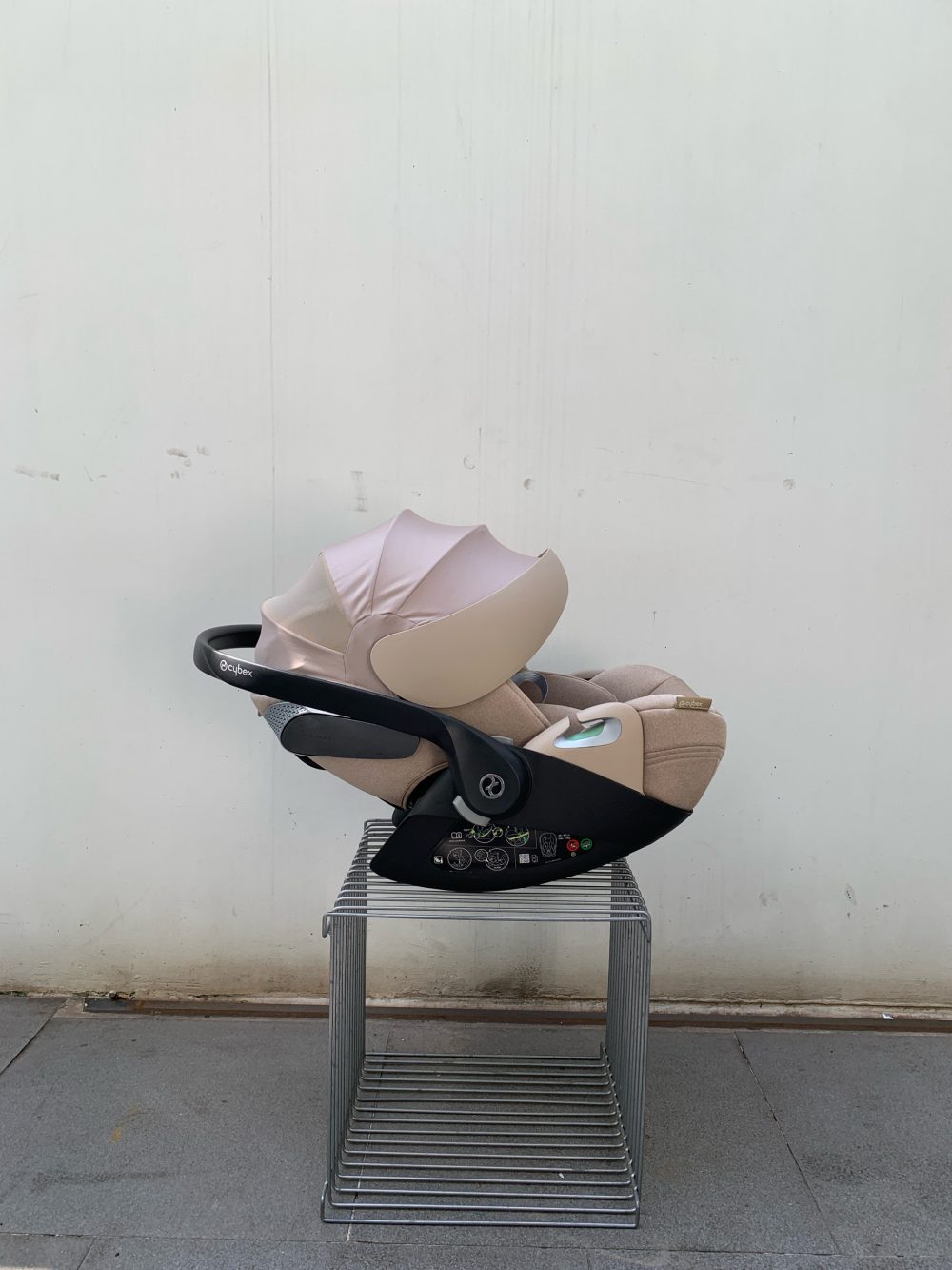 Ghế ngồi ô tô Cybex Cloud T i-size màu cozy beige (45-87cm<13kg) - Ảnh 3