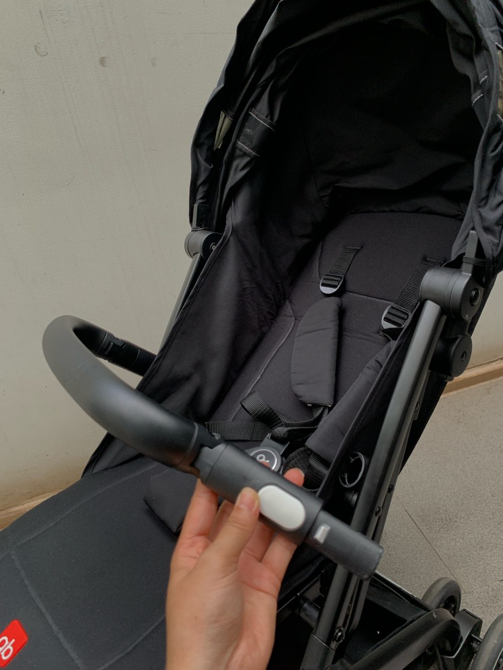 Xe đẩy GB QBit Basic màu đen satin (6m-4y~15kg) - Ảnh 16