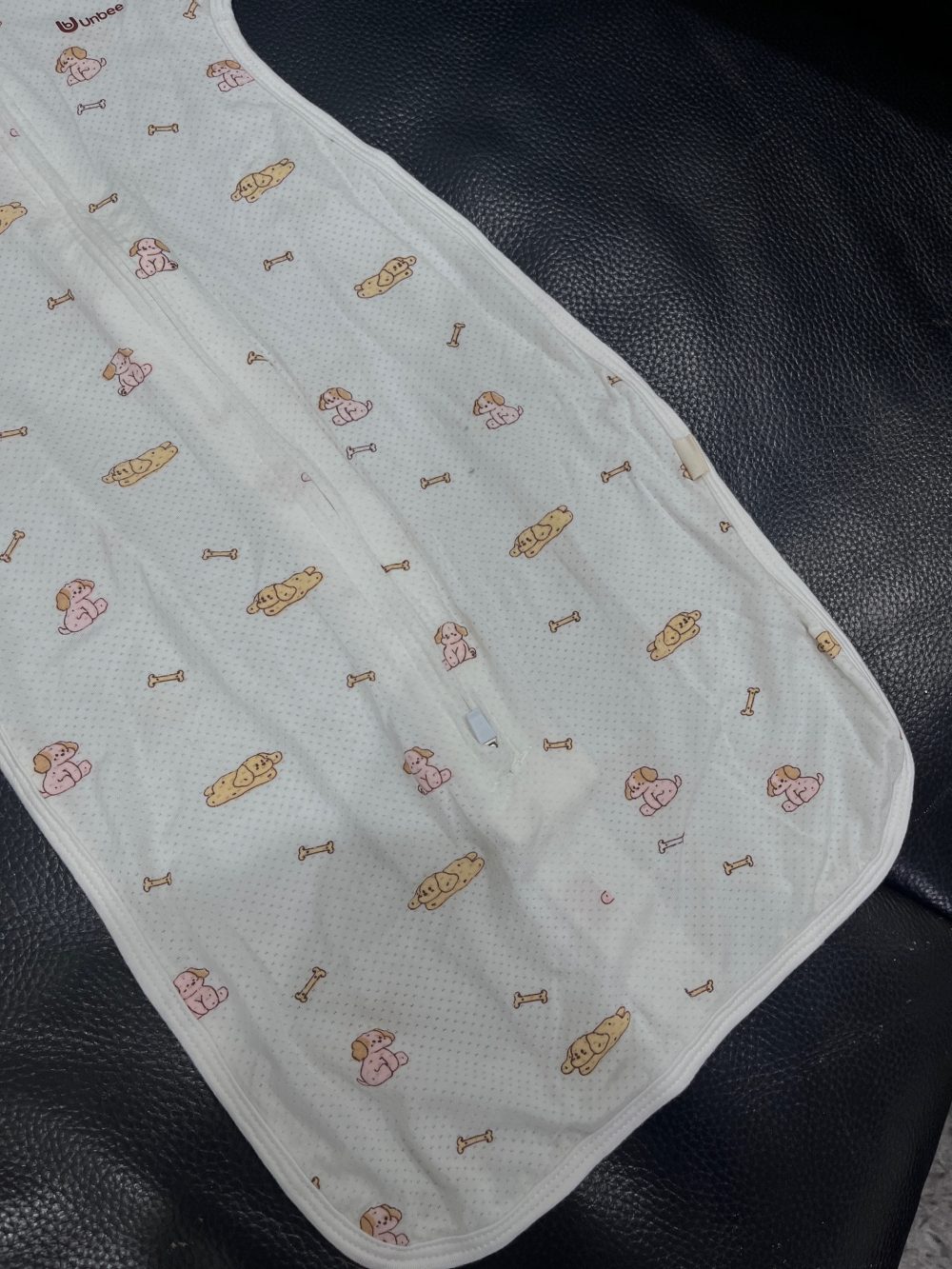 Set 3 nhộng kén ngủ Unbee, 2 màu trắng họa tiết hoạt hình (size 0→3m) & 1 màu xanh (size 0→6m) - Ảnh 19