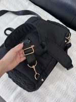 Balo kiêm túi đeo chéo đựng đồ cho bé Hannah & Sophia Belle màu đen - Ảnh 9