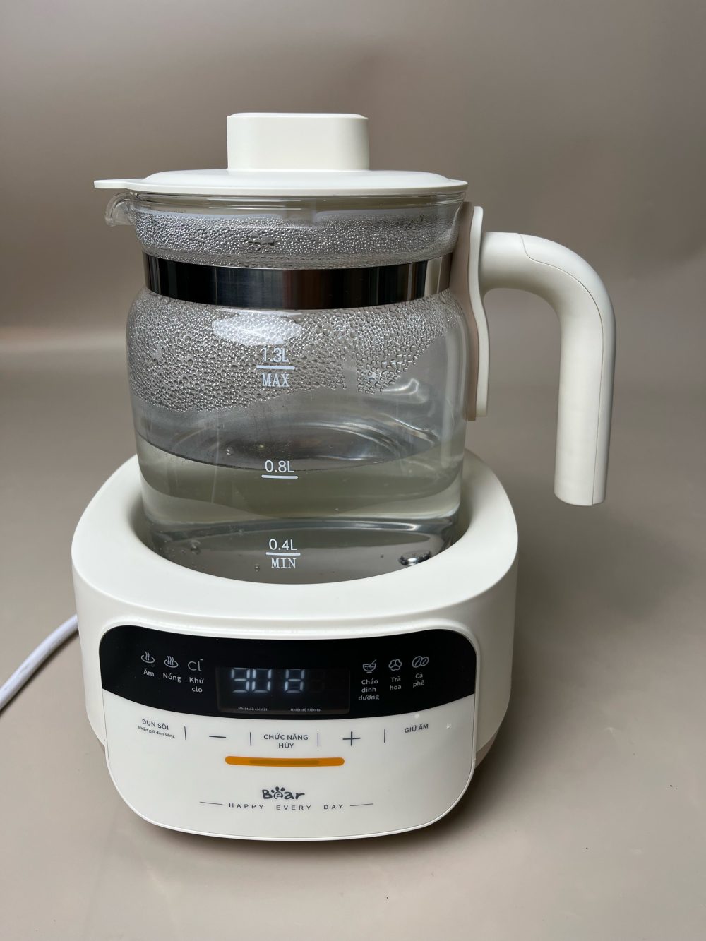Máy đun nước hâm sữa Bear WW-4H12W ( no box) - Ảnh 15