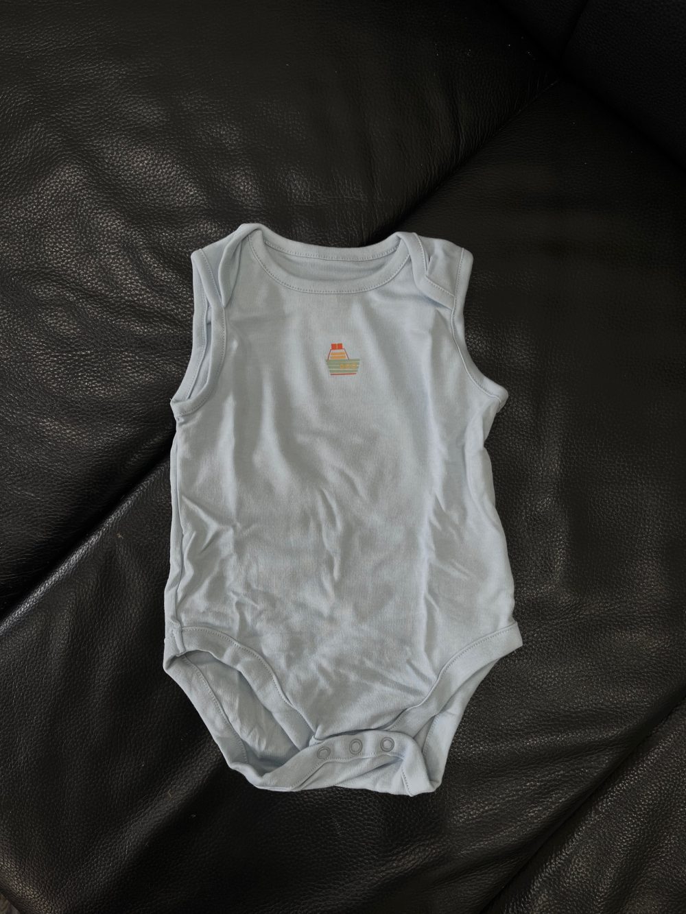 Set 2 bộ bodysuit Mothercare màu xanh kèm bodysuit Carter’s màu xanh (size 6 →9m) - Ảnh 14