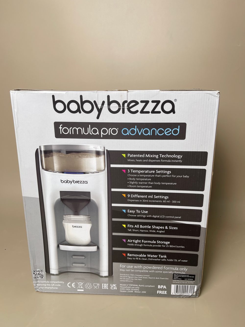 Máy pha sữa Baby Brezza Formula Pro (Full box) - bill VNQ-BH25/1/2027 - Ảnh 23