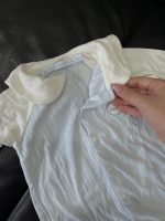 Set body dài Nous xanh phối trắng (size 3→6m) kèm mũ lưỡi trai Nous màu xanh nhạt (size M) - Ảnh 10