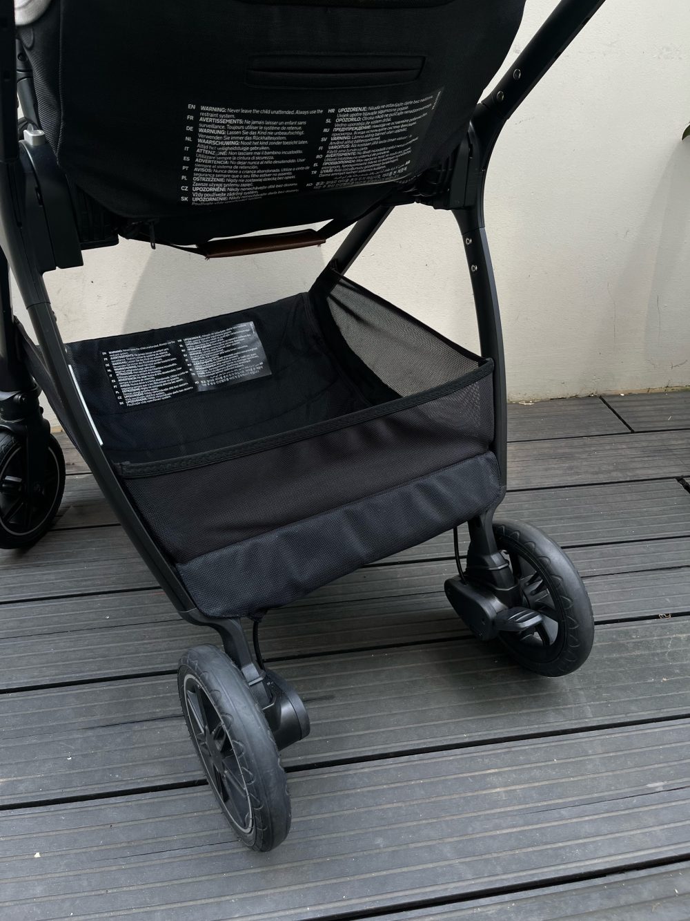 Xe đẩy Nuna Triv màu xám khung đen (size: 0–>4y, tối đa 22kg) - Ảnh 11