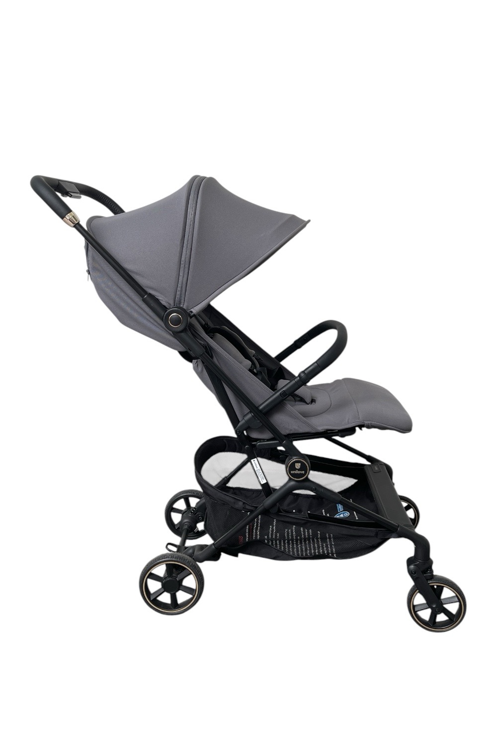 52cc7d8f54a24838aa9e0a01bb1c06c7 Xe đẩy Unilove AERO khung nhôm màu xám (Size: 0m->4y, tối đa 22kg) - Ảnh 1